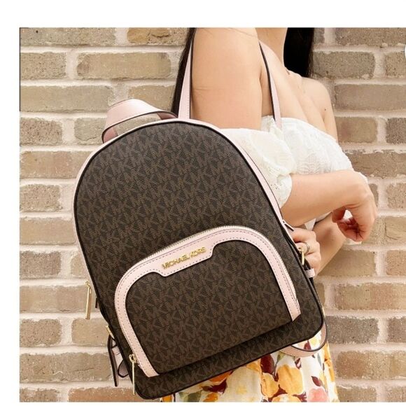 NWT Michael Kors JAYCEE Large Backpack Retail 498.00 - Picture 3 of 12